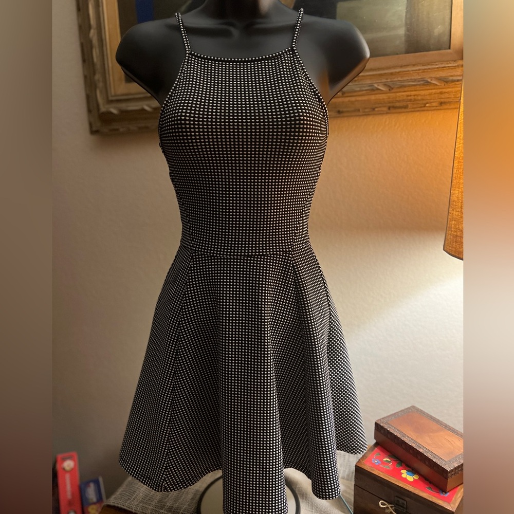 Divided mini dress